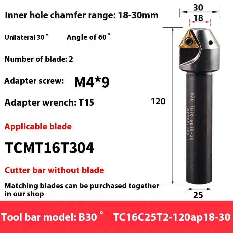 6039 Machining center 15 20 25 30 35 40 45 50 55 60 65 70 75 degree chamfering toolholder TCMT Shandong Denso Pricision Tools Co.,Ltd.